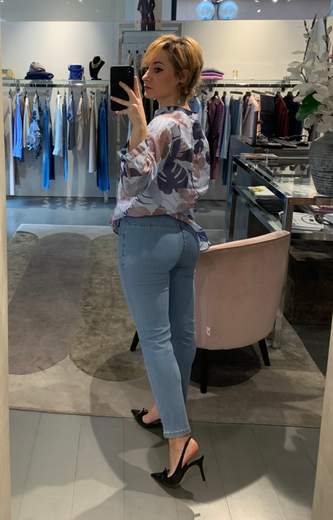 Jeans Skinny Riva Tricot