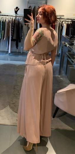 Pantagonna Con Spacchi Rosa Kartika