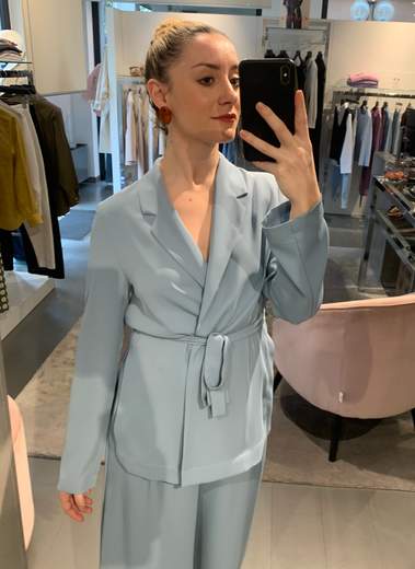 Blazer Con Spacchi Kartika