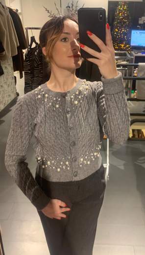 Giacchino Con Trecce E Perle Mauro Menichetti