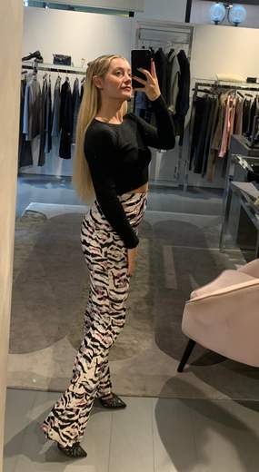 Maglia Crop Top In Lurex Kiki Six