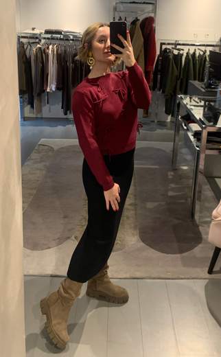 Maglia Con Fiocchetti Duda