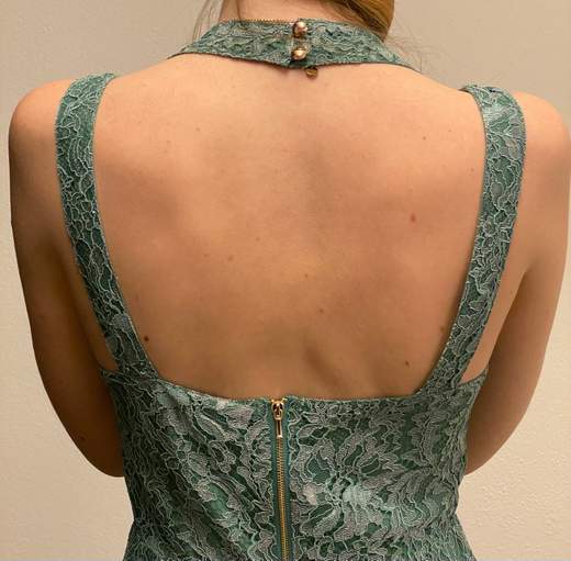 Mini Abito Pizzo Koralline