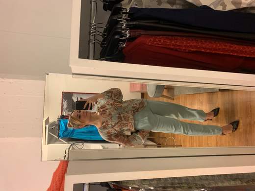 Pantaloni Viscosa A Sigaretta Kartika