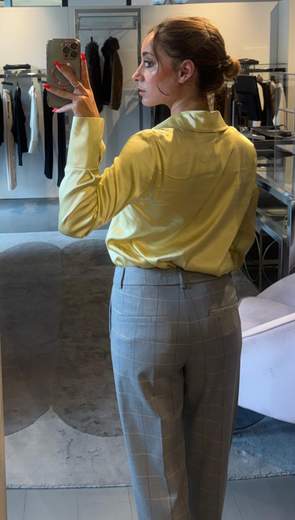 Camicia Polo in Raso Stretch Kartika