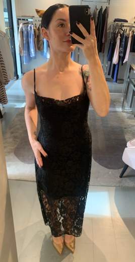Abito In Pizzo Con Body Kiki Six