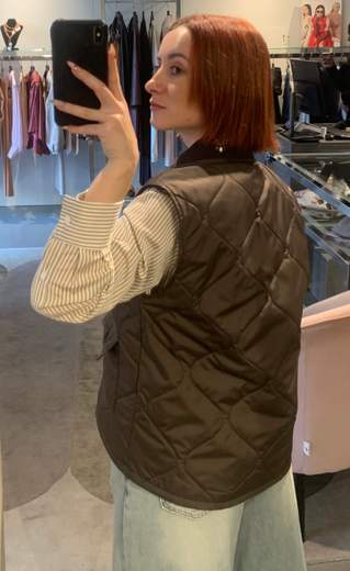 Gilet Trapuntato Kiki Six
