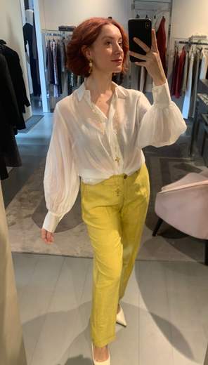 Camicia Voile Lyocell Maniche Ampie Kartika