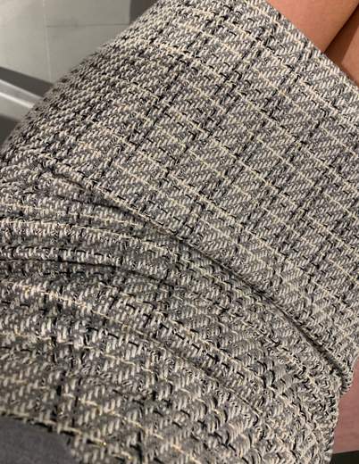 Minigonna Chanel Grigia Much Money