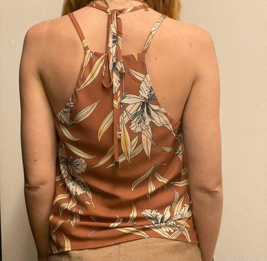 Top Stampa Fiore Kartika