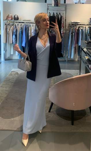 Giacca Doppio Petto Blu LVL