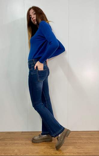 Maglia Con Trecce Riva Tricot