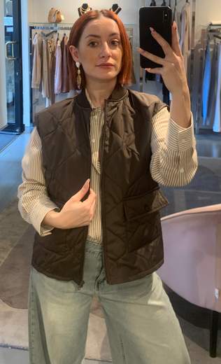 Gilet Trapuntato Kiki Six