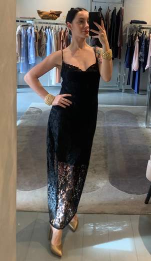 Abito In Pizzo Con Body Kiki Six