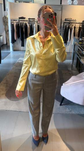 Pantalone Cigarette Flanella Fantasia Kartika