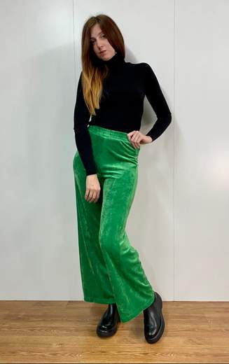 Pantalone Velluto Largo Kartika