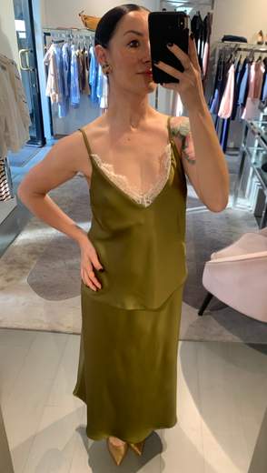 Top In Raso Con Pizzo Saiph
