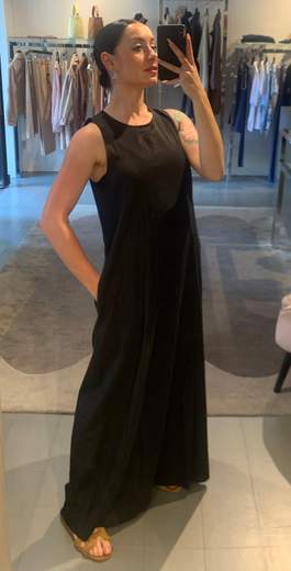 Abito Lungo Con Devoré Kartika