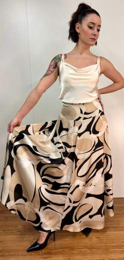 Gonna Svasata Stampa Kartika