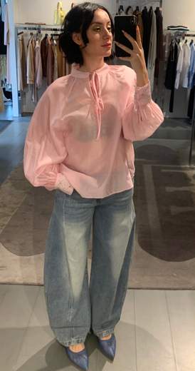 Camicia Con Maniche A Sbuffo E Swarosky You Decide