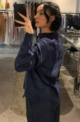 Camicia Classica Lino Riva Tricot