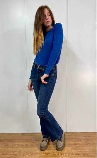 Maglia Con Trecce Riva Tricot