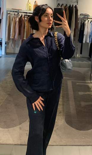 Camicia Classica Lino Riva Tricot