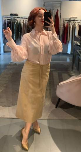 Camicia Voile Lyocell Maniche Ampie Kartika