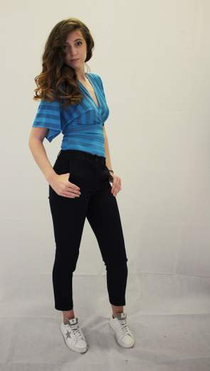 Pantaloni A Sigaretta In Tessuto Tecnico Kartika