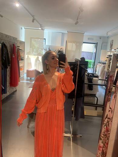 Cardigan Con Applicazioni Strass La Kore