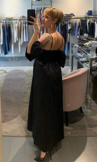 Vestito Sottoveste Con Maniche A Sbuffo InfinitoC