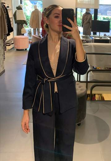 Giacca Con Profili Giorgia Plus