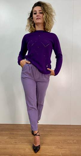 Pantalone In Velluto Kartika