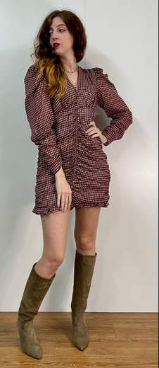 Abito Pied De Poule The Lulù