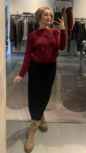 Maglia Con Fiocchetti Duda