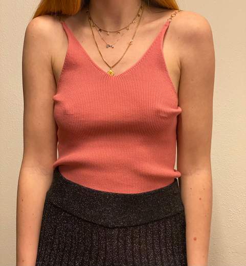 Canotta Con Spalline Catena Koralline