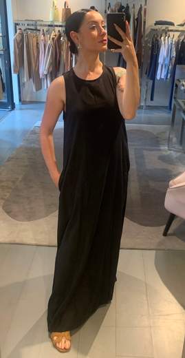 Abito Lungo Con Devoré Kartika