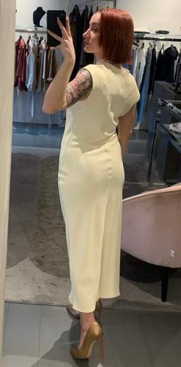 Abito Midi In Crepe Saiph