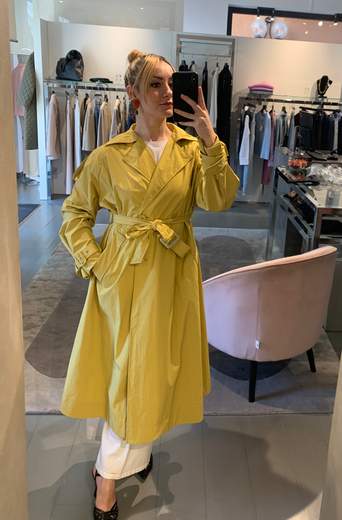 Trench Classico Con Cappuccio Veronique Roses