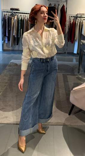 Jeans Con Risvolto Much Money