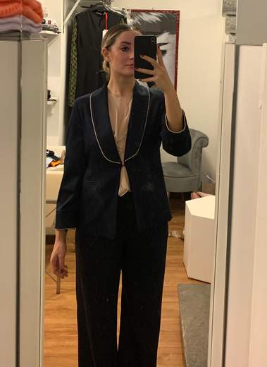 Giacca Con Profili Giorgia Plus