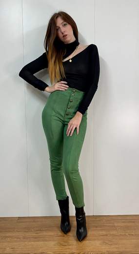 Pantalone Con Bottoni Giovanni De Fazio