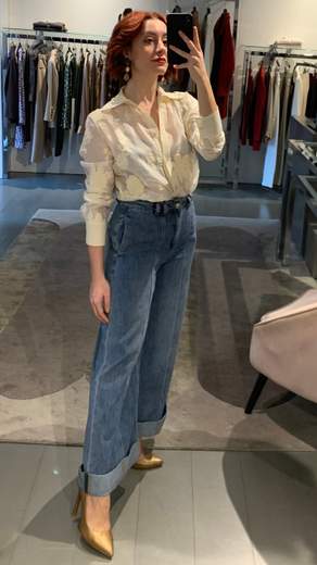 Jeans Con Risvolto Much Money