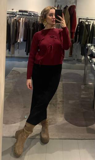 Maglia Con Fiocchetti Duda