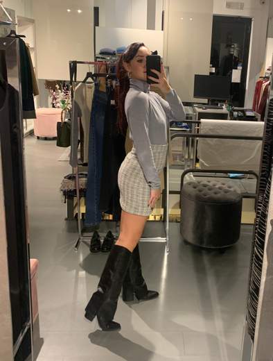 Minigonna Chanel Grigia Much Money