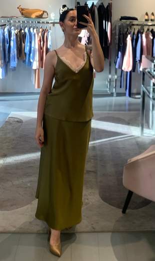 Top In Raso Con Pizzo Saiph