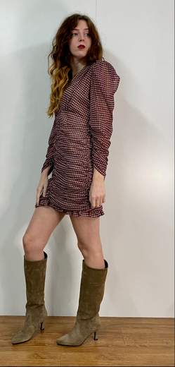 Abito Pied De Poule The Lulù