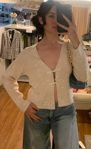 Cardigan Con Alamari Maryley