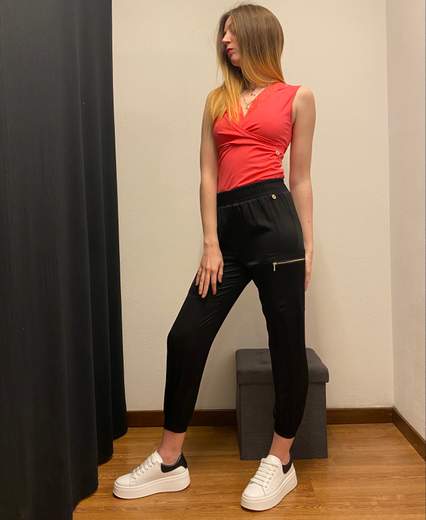 Canotta Scollo V Koralline