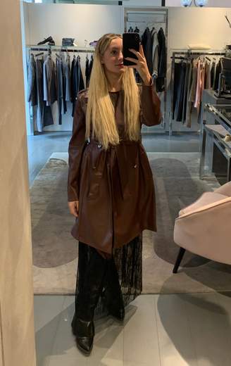 Trench Ecopelle Giorgia Plus
